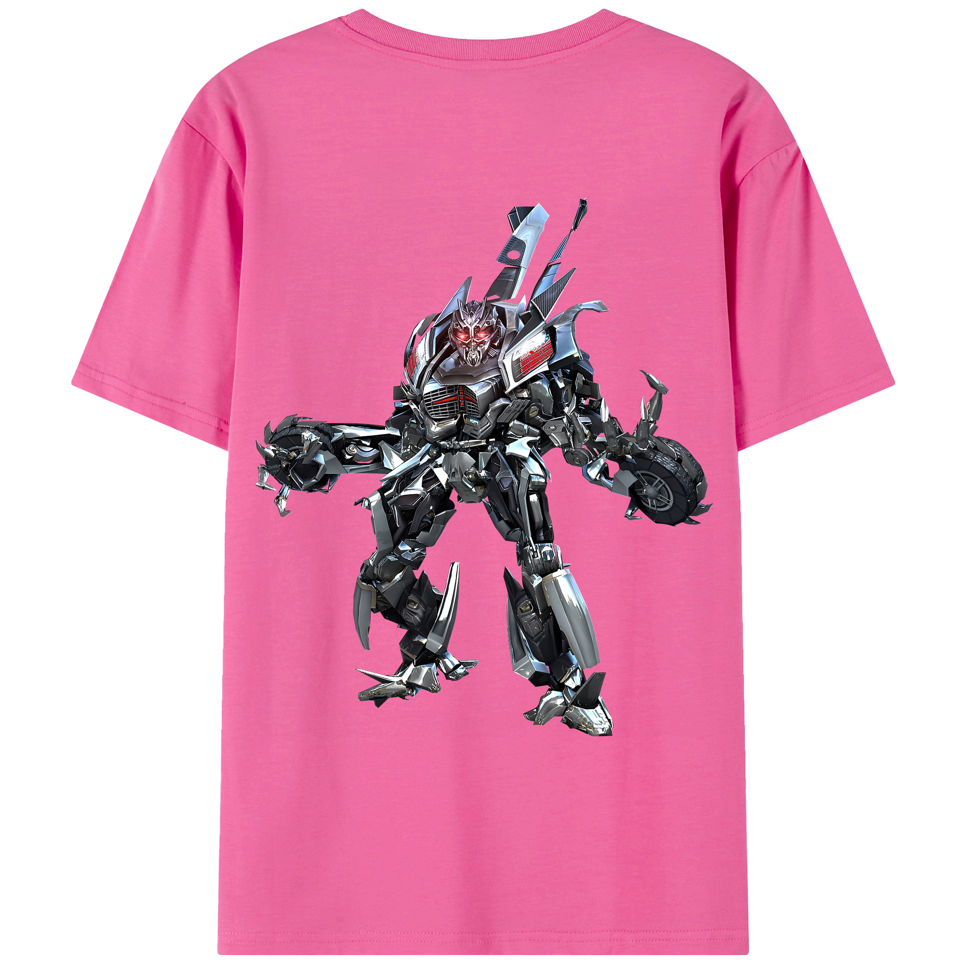 （画像用） Transformers トランスフォーマー レディース半袖Tシャツ(バックプリント)
